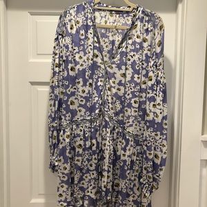 Free People Love Letter Tunic Small